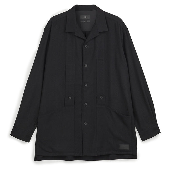 Y-3 WOOL FLANNEL SHIRT (UNISEX)