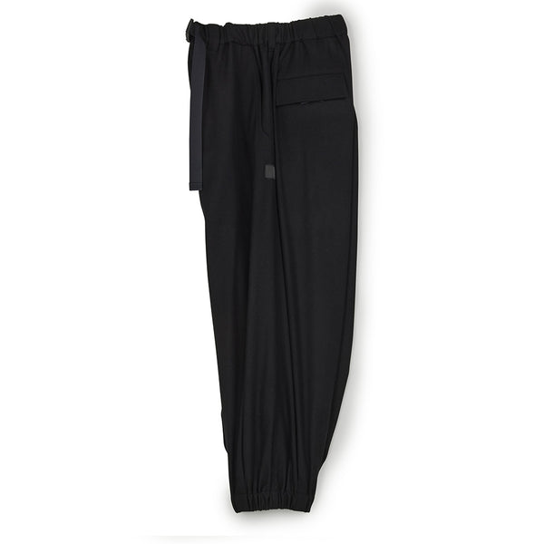 Y-3 WOOL FLANNEL WIDE CARGO PANTS (UNISEX)