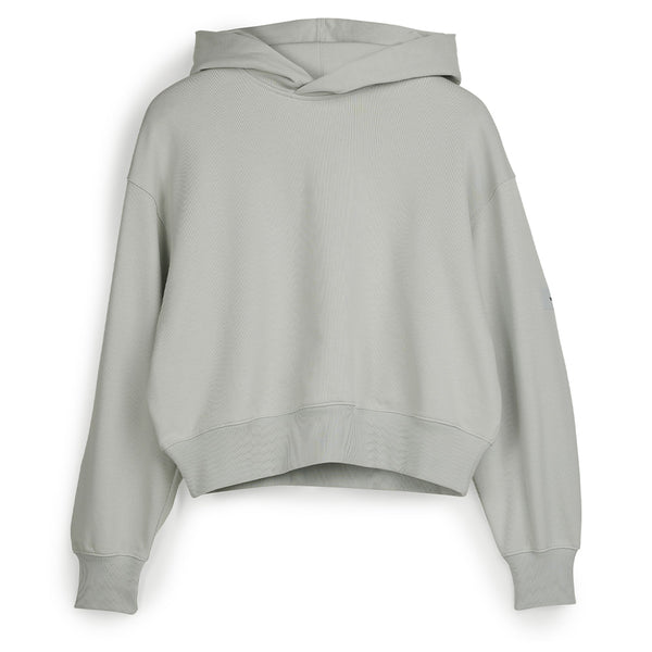 Y-3 ORGANIC COTTON TERRY BOXY HOODIE (WOMEN)
