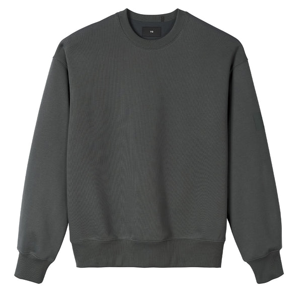 Y-3 ORGANIC COTTON TERRY CREW SWEATER (UNISEX)