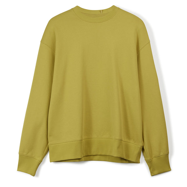 Y-3 ORGANIC COTTON TERRY CREW SWEATER (UNISEX)