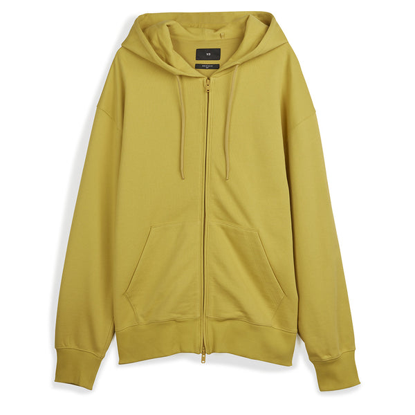 Y-3 ORGANIC COTTON TERRY ZIP HOODIE (UNISEX)