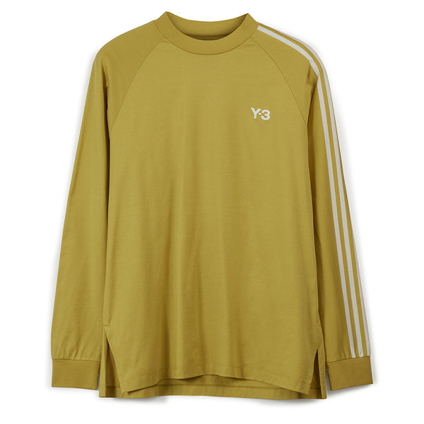 Y-3 3 STRIPES LONG SLEEVE TEE (UNISEX)