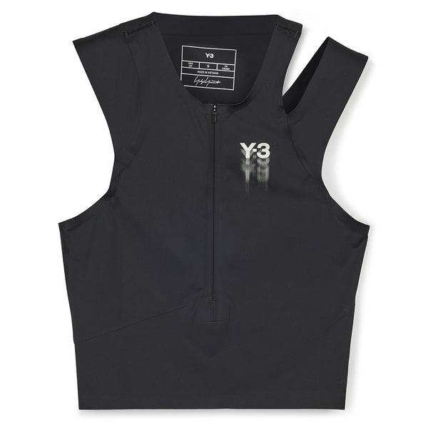 Y-3 RUNNING FITTED TOP (WOMEN)
