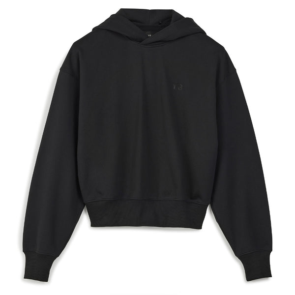 Y-3 FRENCH TERRY BOXY HOODIE (WOMEN)