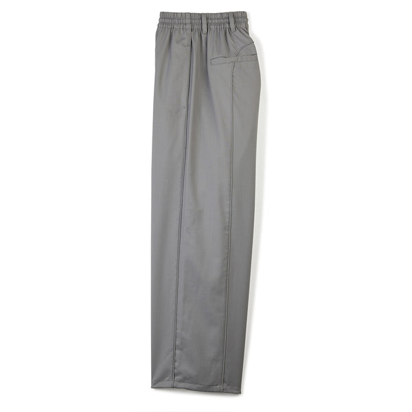 Y-3 REFINED WOVEN STRAIGHT LEG TRACKSUIT BOTTOMS (MEN)