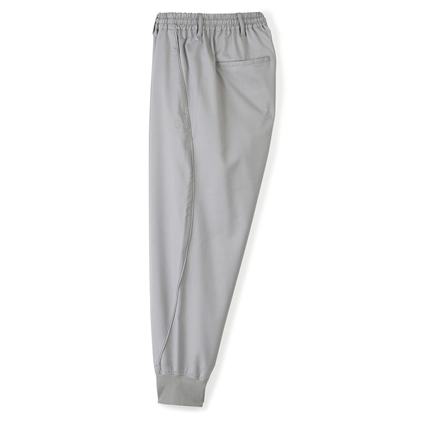 Y-3 REFINED WOVEN CUFFED TRACKSUIT BOTTOMS (MEN)
