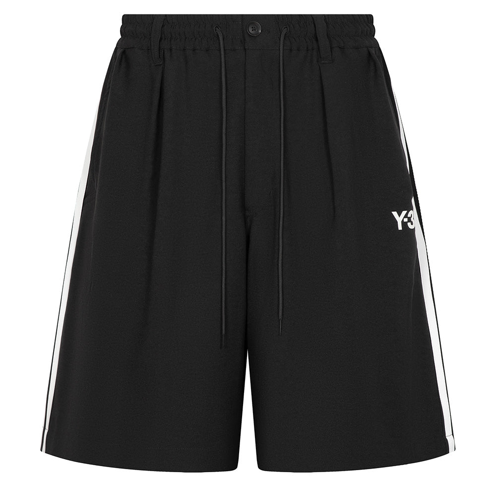adidas Y-3 3 Stripes Short Sleeve Sweater Black/White