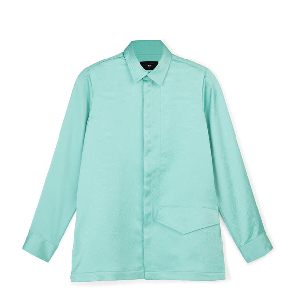 Y-3 TECH SEERSUCKER SHIRT (WOMEN)