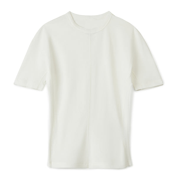 Y-3 FITTED SHORT SLEEVE TEE (WOMEN)