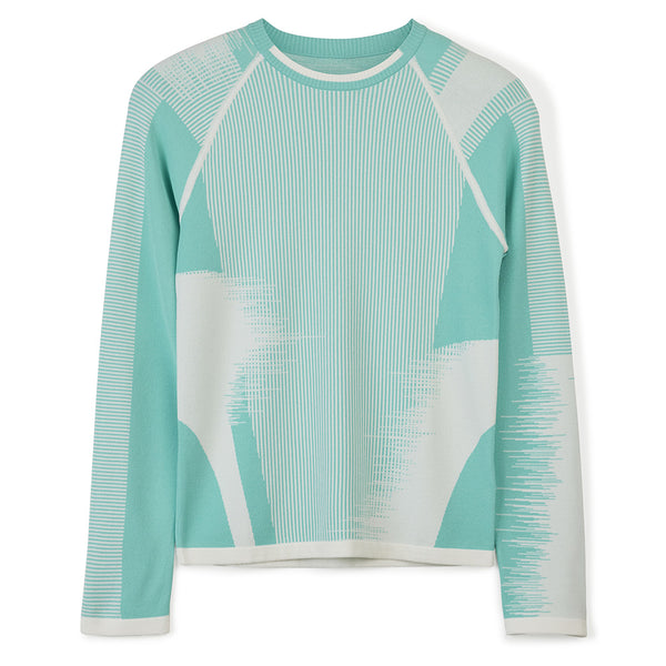 Y-3 LOGO KNIT SWEATER (WOMEN)