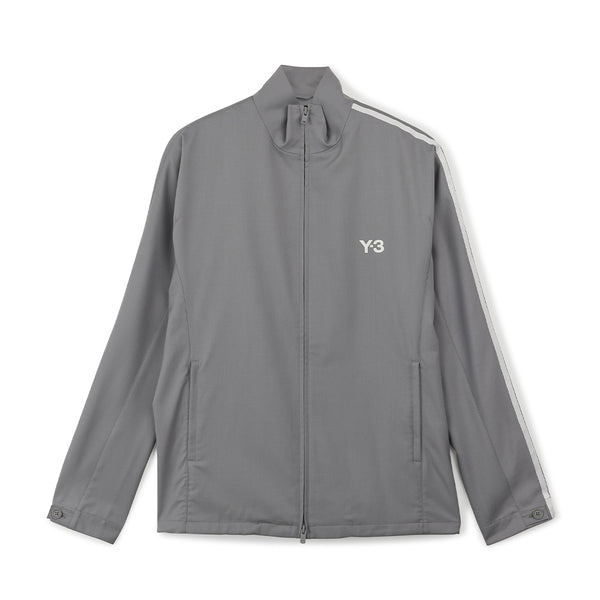 Y-3 REFINED WOOL 3-STRIPES TRACK TOP