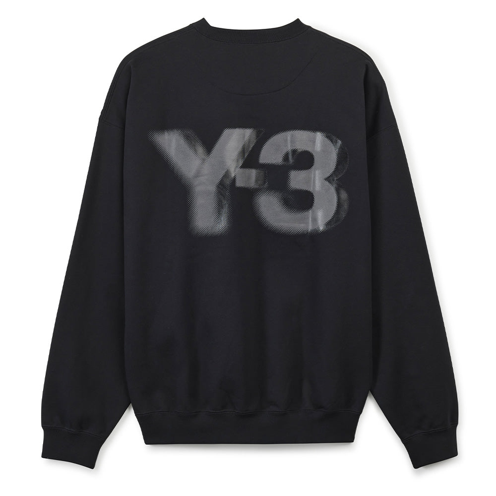 Y-3 LOGO CREW SWEATSHIRT (UNISEX) – D-mop