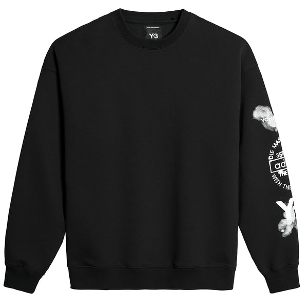 Y-3 GRAPHIC CREW SWEATSHIRT