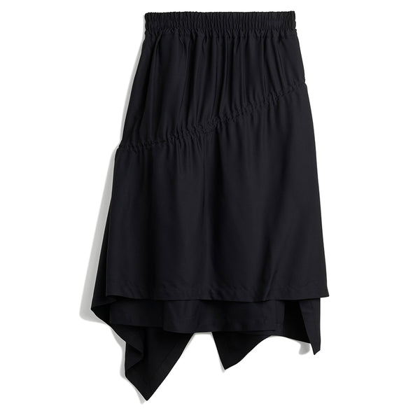 Y-3 RAYON TWILL SKIRT