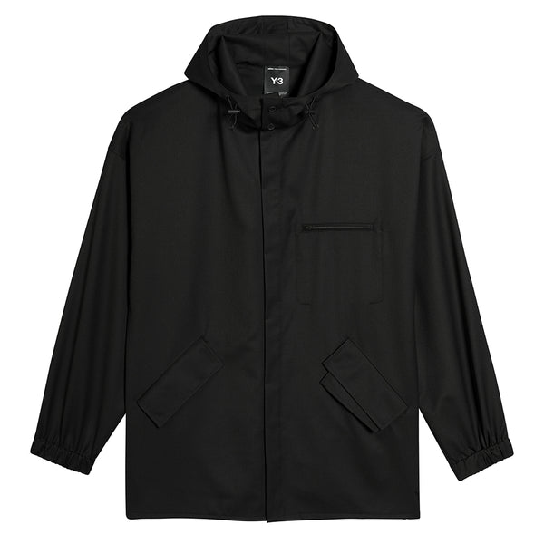 Y-3 REFINED WOOL HOODED TOP 3S JACKET