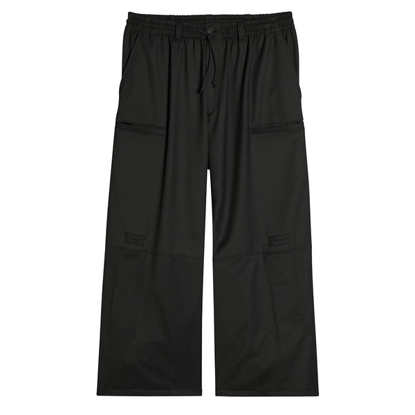 Y-3 REFINED WOOL CUFFED PANTS