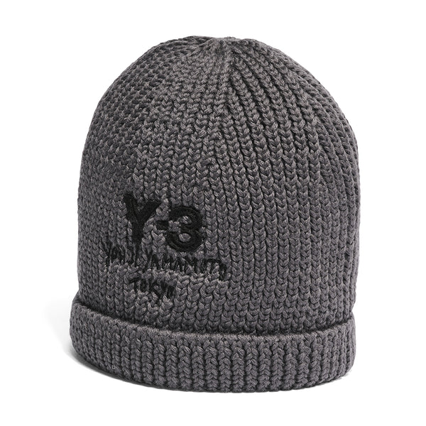 Y-3 CHUNKY KNIT BEANIE