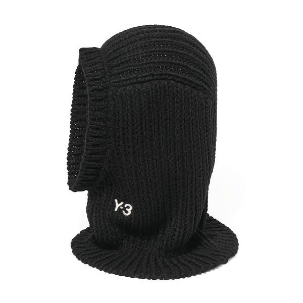 Y-3 KNITTED HOOD