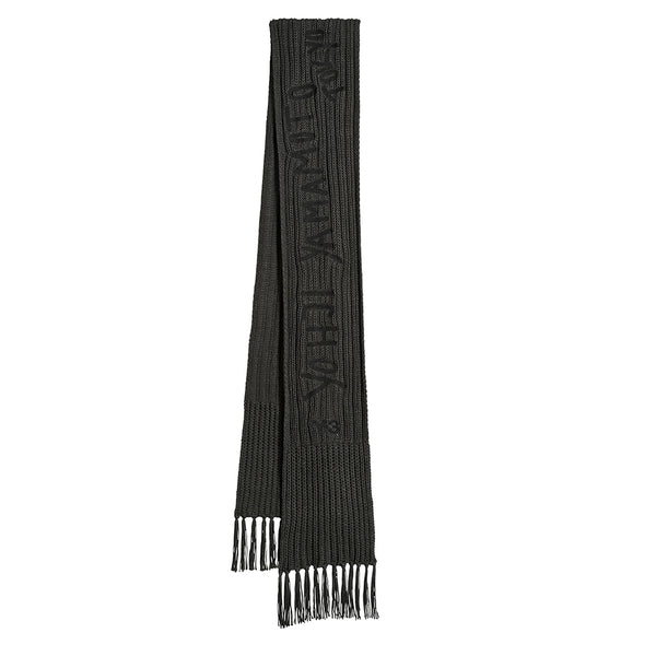 Y-3 CHUNKY KNIT SCARF