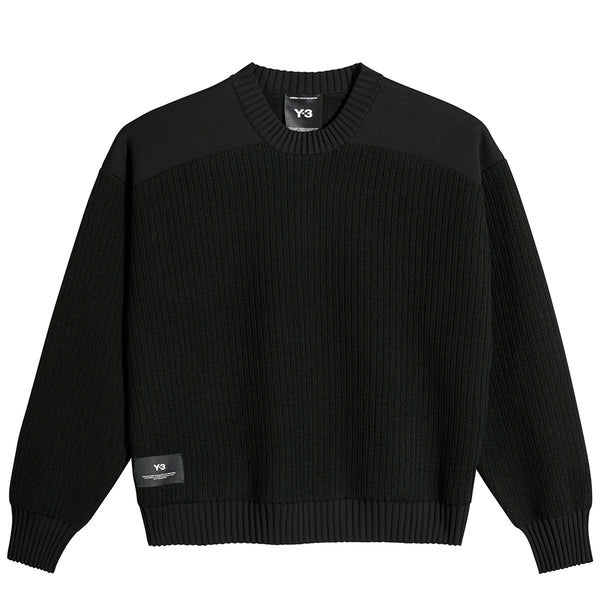 Y-3 UT KNIT CREW SWEATER