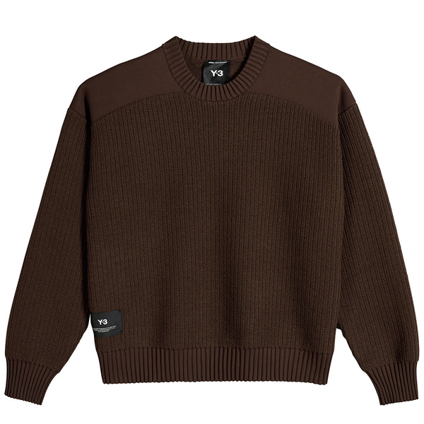 Y-3 UT KNIT CREW SWEATER
