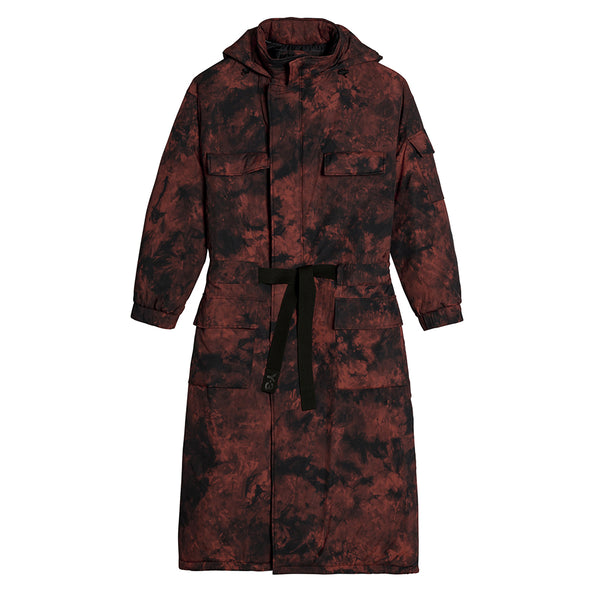 Y-3 AOP PADDED HOODED PARKA