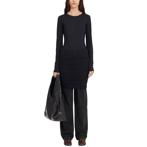 MM6 MAISON MARGIELA JEANS WITH OVERLAY