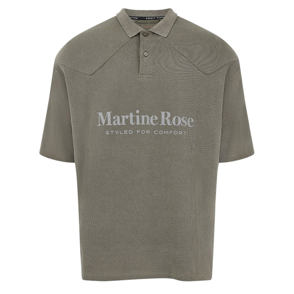 MARTINE ROSE PADDED POLO
