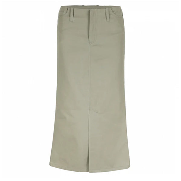 MERYLL ROGGE WOMEN'S NO WAISTBAND SKIRT W/ BACK DRAPE