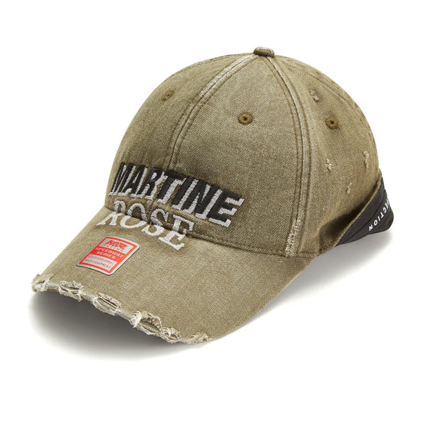 MARTINE ROSE ACCESSORY ROLLED BACK CAP