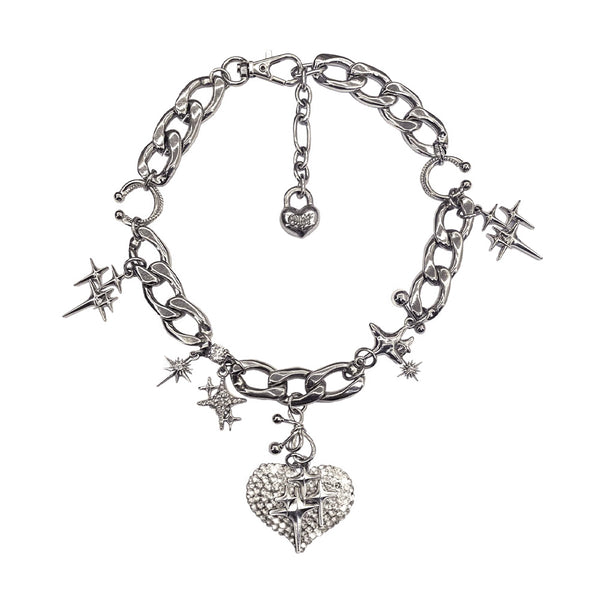 OHT COSMIC HEART NECKLACE