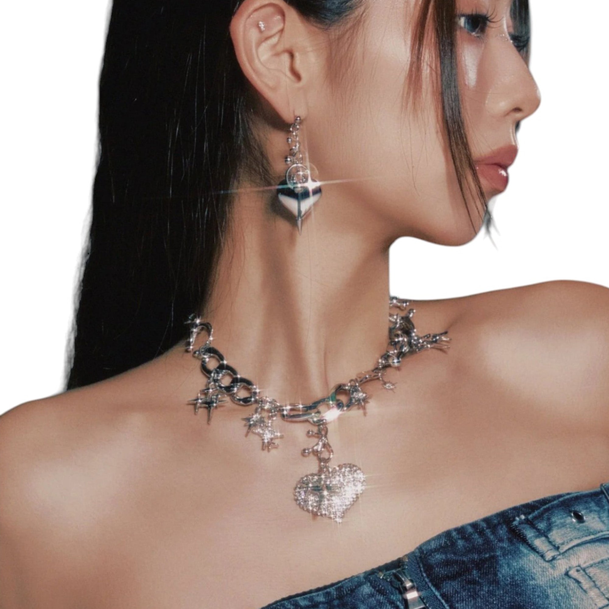 関送込 OHTNYC KISS OF FATE EARRING OHT KISS OF FATE EARRING – D-mop