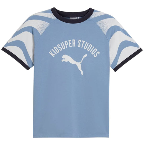 PUMA X KIDSUPER RINGER TEE COOL BLUE