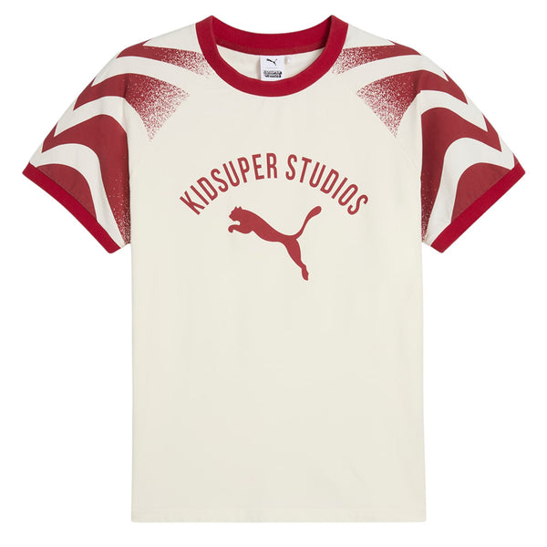 PUMA X KIDSUPER RINGER TEE WARM WHITE
