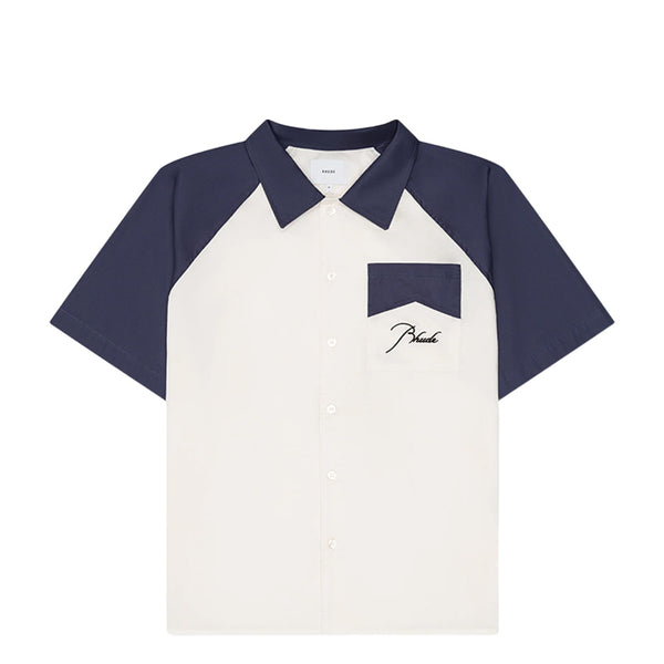 RHUDE RAGLAN POPLIN BUTTON UP