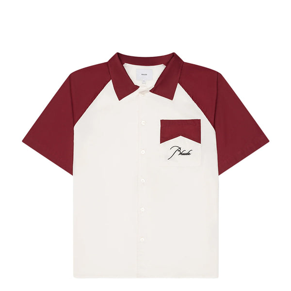 RHUDE RAGLAN POPLIN BUTTON UP