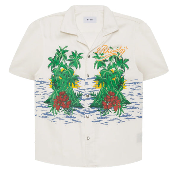 RHUDE PALMAS SNAP SHIRT