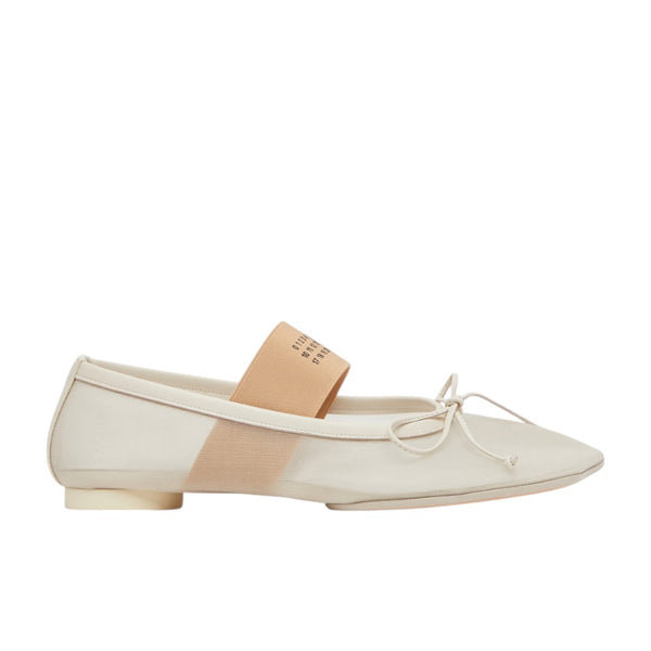 MM6 MAISON MARGIELA ANATOMIC NUMERIC BALLERINAS