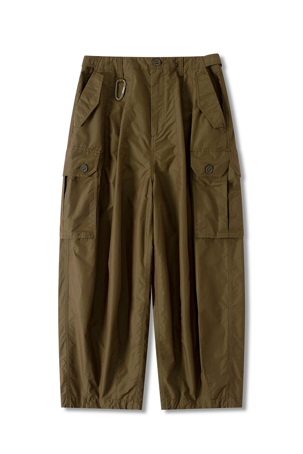 UNISEX TWO TONE BALLOON MILTARY PANTS