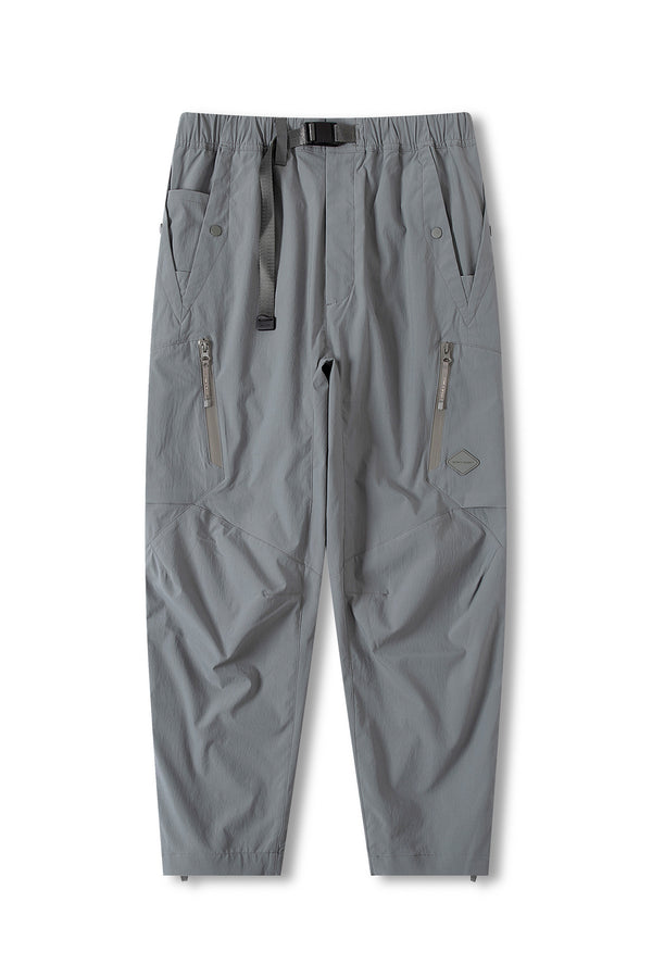 UNISEX PRIMEFLEX® TWO ZIP POCKETS BELTED TECH PANTS