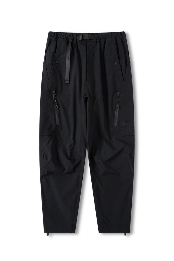 UNISEX PRIMEFLEX® TWO ZIP POCKETS BELTED TECH PANTS