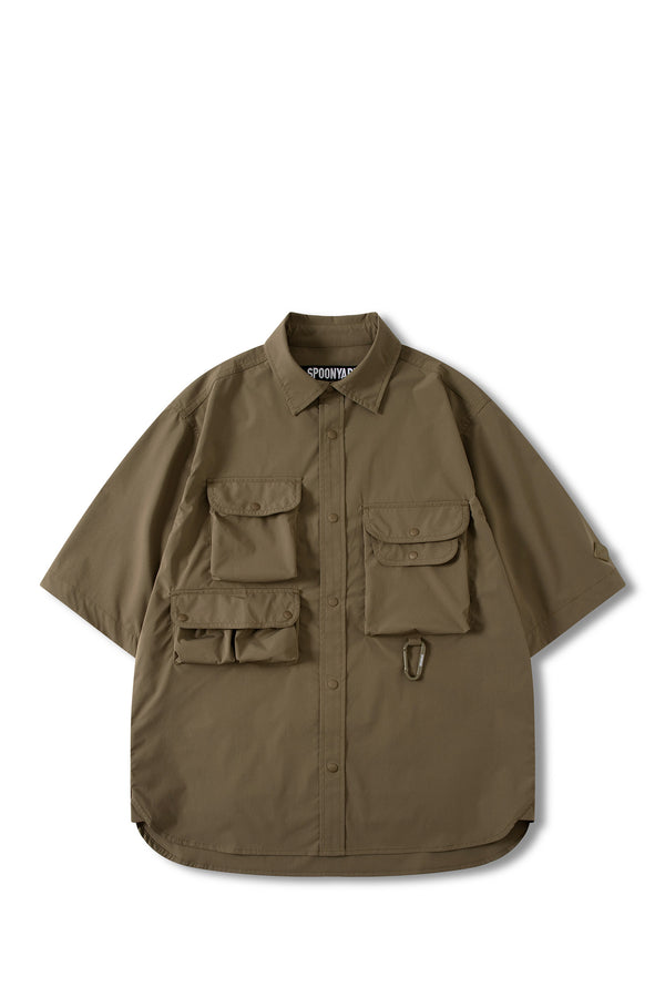 UNISEX SOLOTEX® PACKABLE MULTI-POCKETS S/S SHIRT