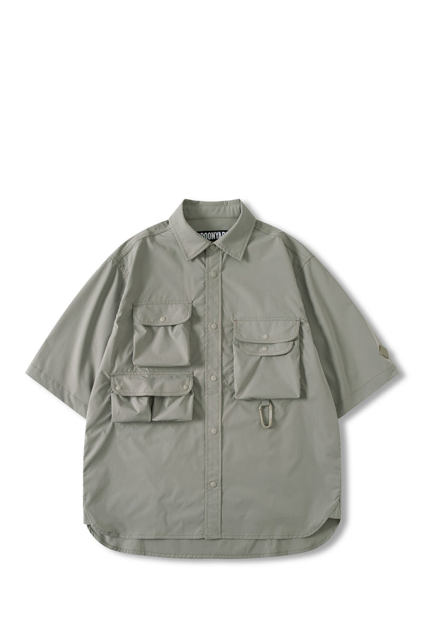 UNISEX SOLOTEX® PACKABLE MULTI-POCKETS S/S SHIRT