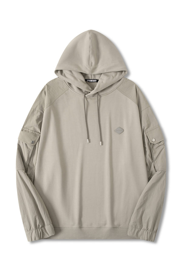 MEN'S POCKET PANEL HOODIE