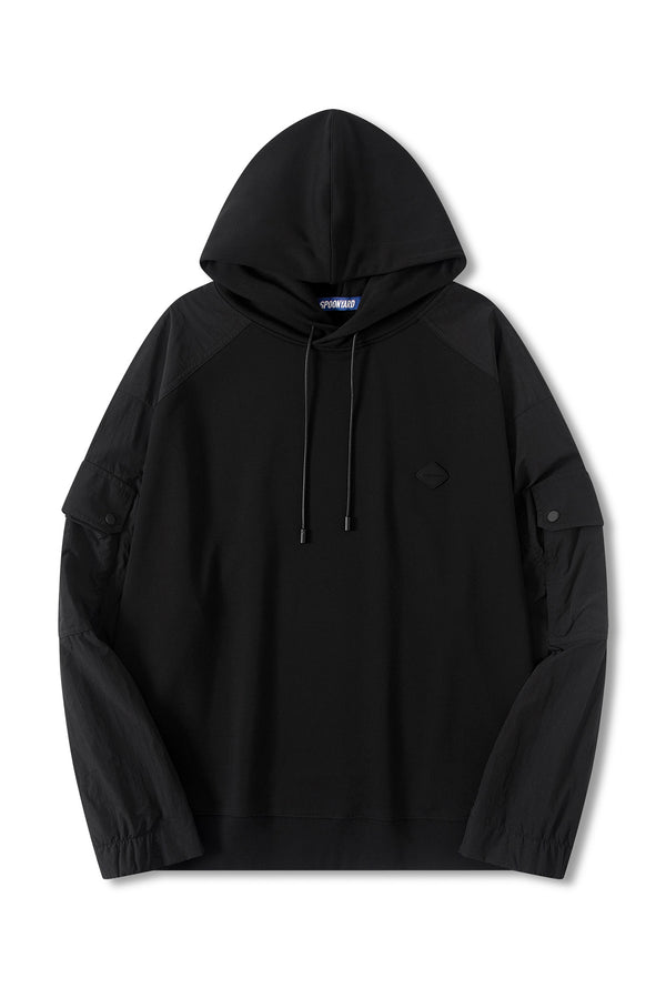 MEN'S POCKET PANEL HOODIE