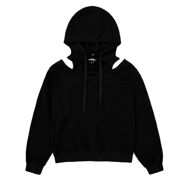 SUGI WOMEN'S CUT-OUT HOODIE