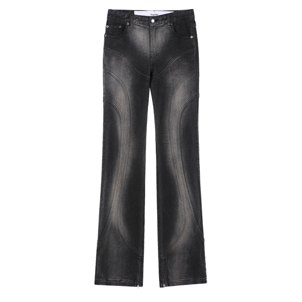 SUGI WOMEN'S SILHOUETTE FLARED JEANS