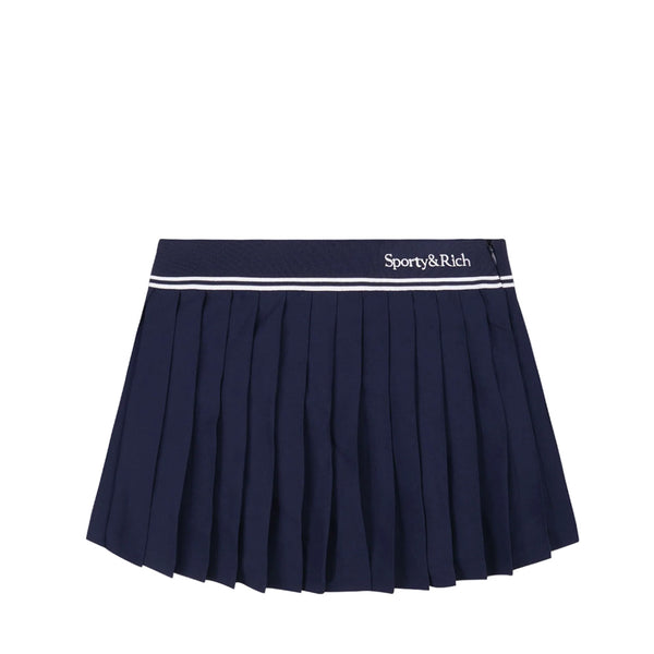 SPORTY & RICH WOMEN'S ABIGAIL PLEATED SKIRT
