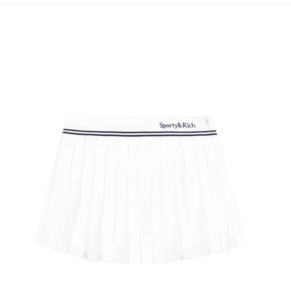 SPORTY & RICH WOMEN'S ABIGAIL PLEATED SKIRT